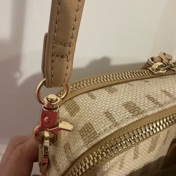 Spartina 449 Cream and Tan Crossbody - Picture 7 of 10